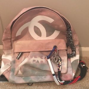 Chanel Graffiti Backpack